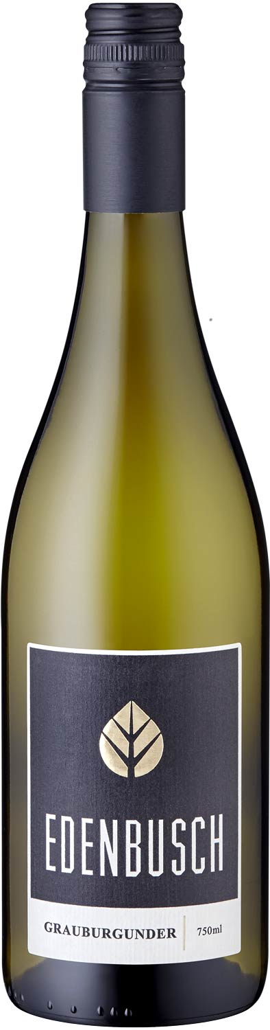 Edenbusch Grauburgunder Weißwein Flasche, 750ml, Produktbild.