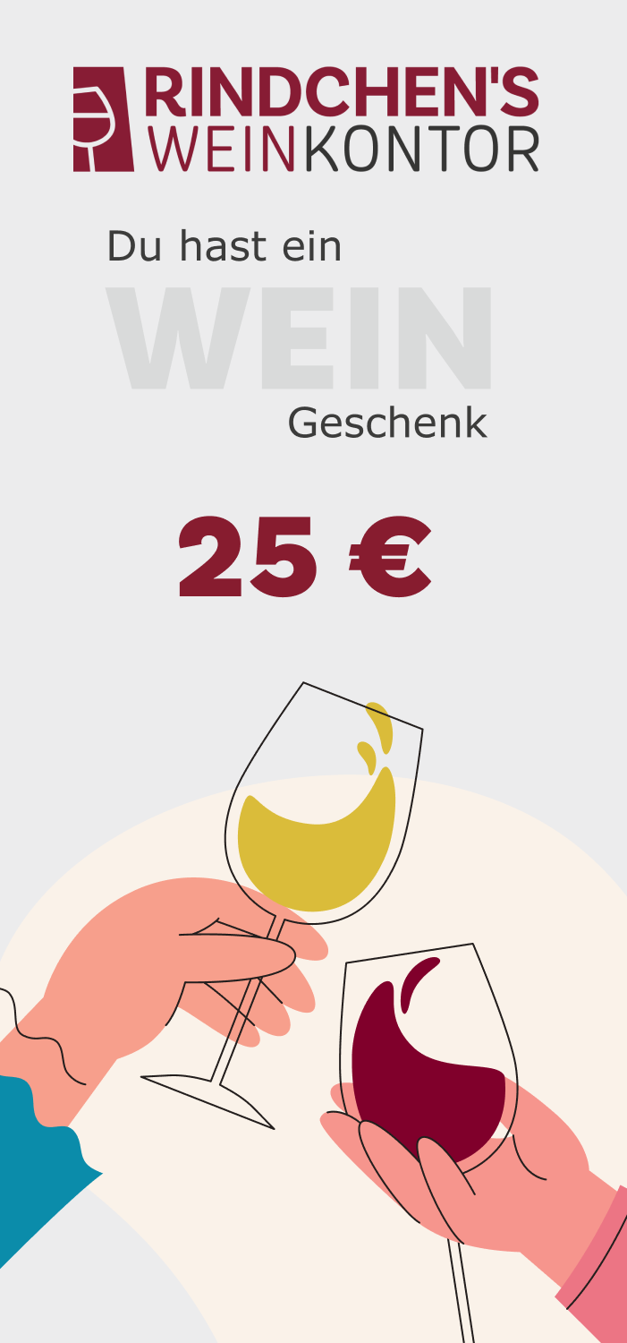 25€ Gutschein zum Selberausdrucken