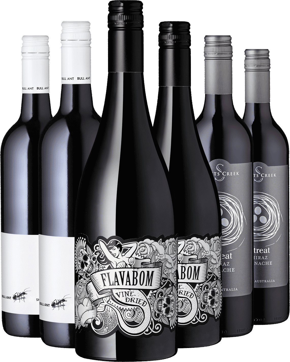 6er Top-Shiraz from Down Under