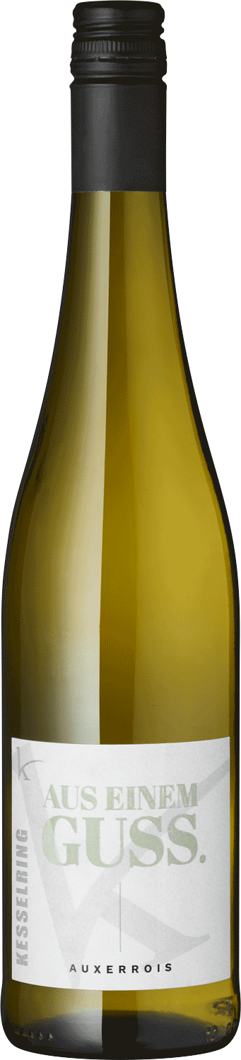 Auxerrois "Aus einem Guss" Weißwein Kesselring Auxerrois, Flasche aus einem Guss