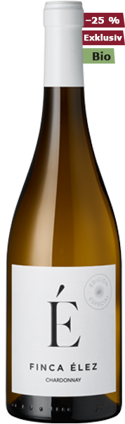 Bild von der Chardonnay Flasche