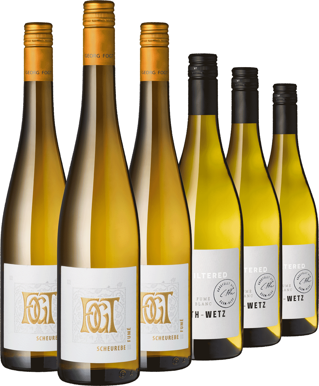 6er Paket Sauvignon vs. Scheu