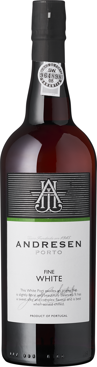 Fine White Portwein Andresen White Portwein Flasche, Produkt aus Portugal