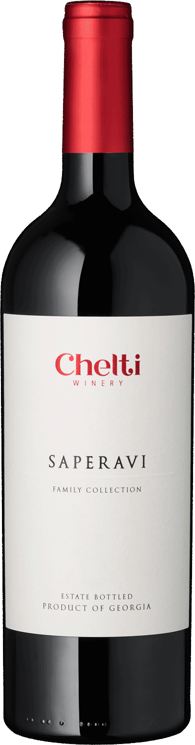 Saperavi Chelti Saperavi Rotwein, Georgien, Family Collection