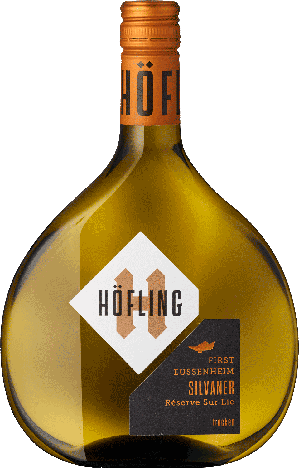 Höfling Silvaner Weinflasche, trocken, weiß, aus Eussenheim