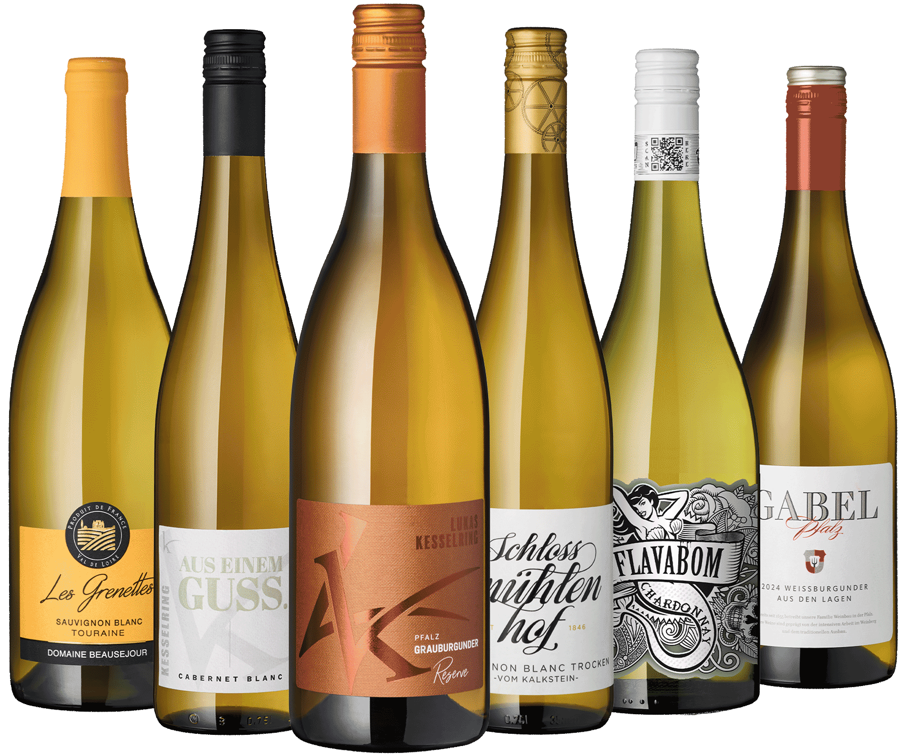 6er Weißwein Entdecker Februar 2026 II