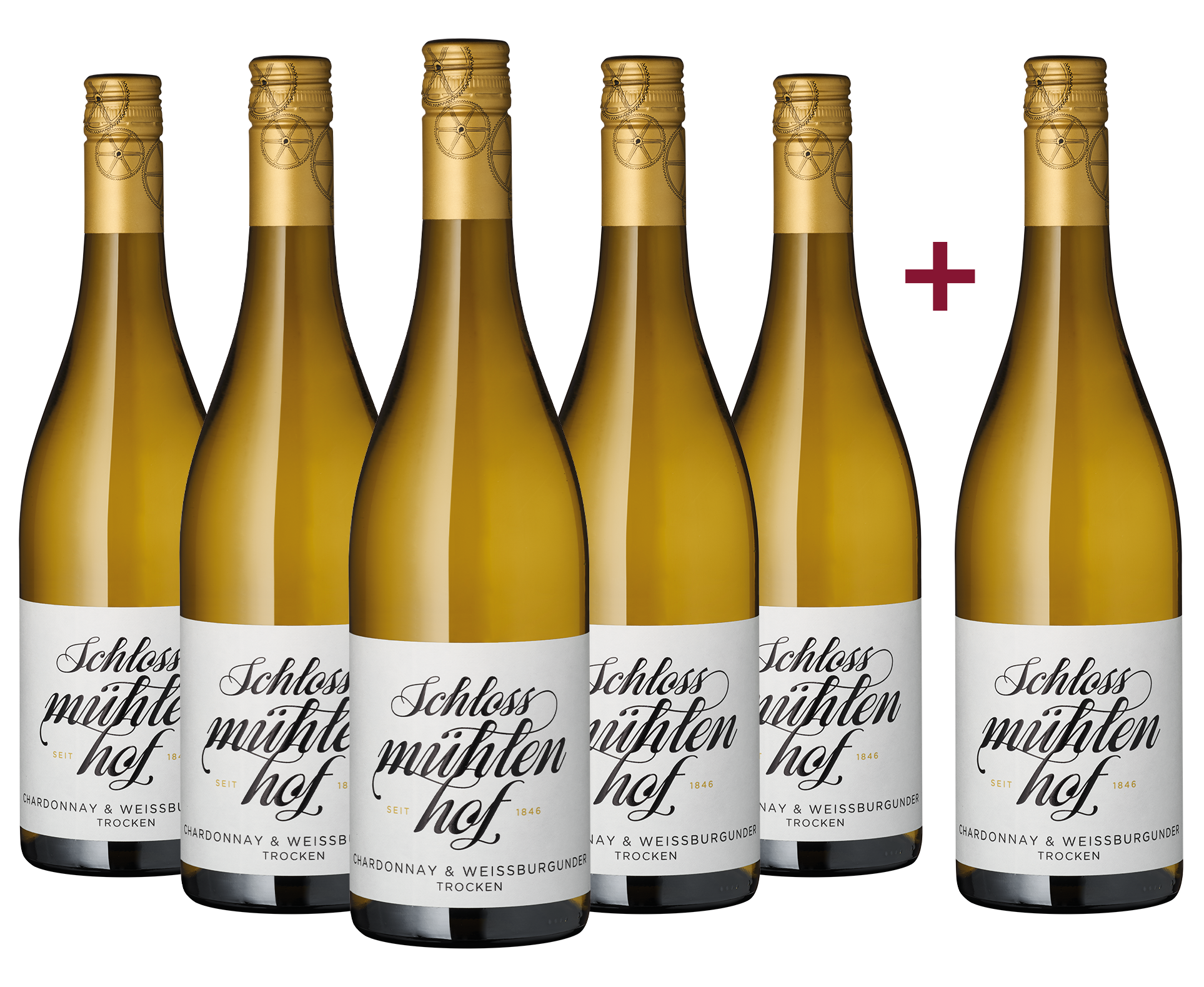 5+1 Paket Chardonnay & Weißburgunder