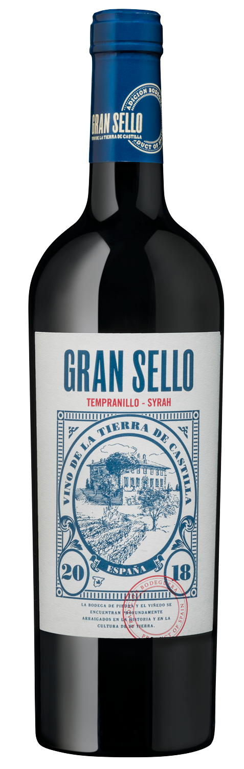 Gran Sello, Tempranillo Syrah, Tierra de Castilla -  Gran Sello, Tempranillo Syrah, Tierra de Castilla -