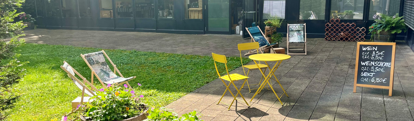 Bild von der Terrasse