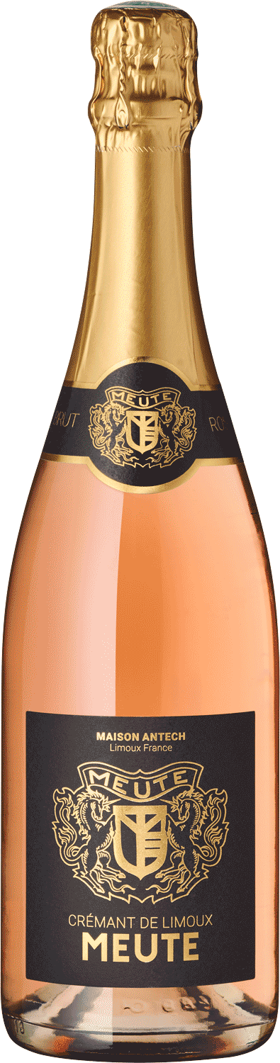MEUTE Crémant de Limoux Rosé Meute Crémant de Limoux Rosé, französische Sektflasche