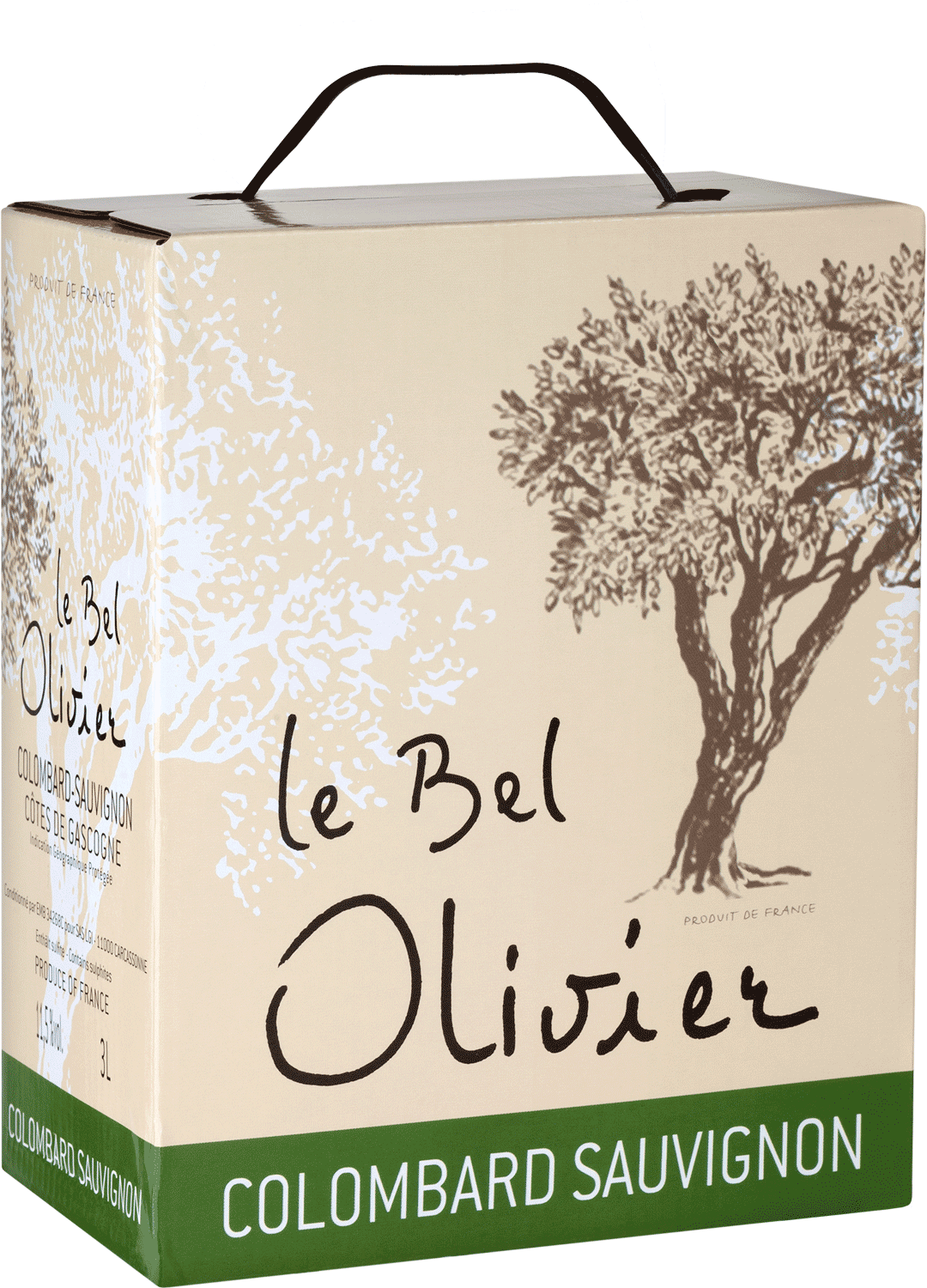 Colombard Sauvignon, Le Bel Olivier, 3,0 Liter