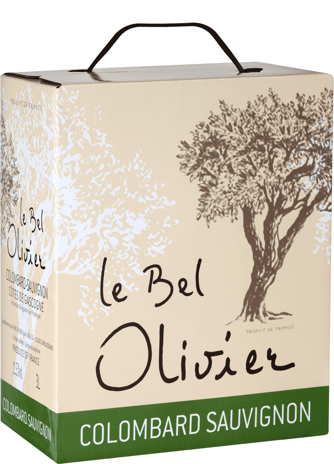 Image of Colombard Sauvignon, Le Bel Olivier, 3,0 Liter