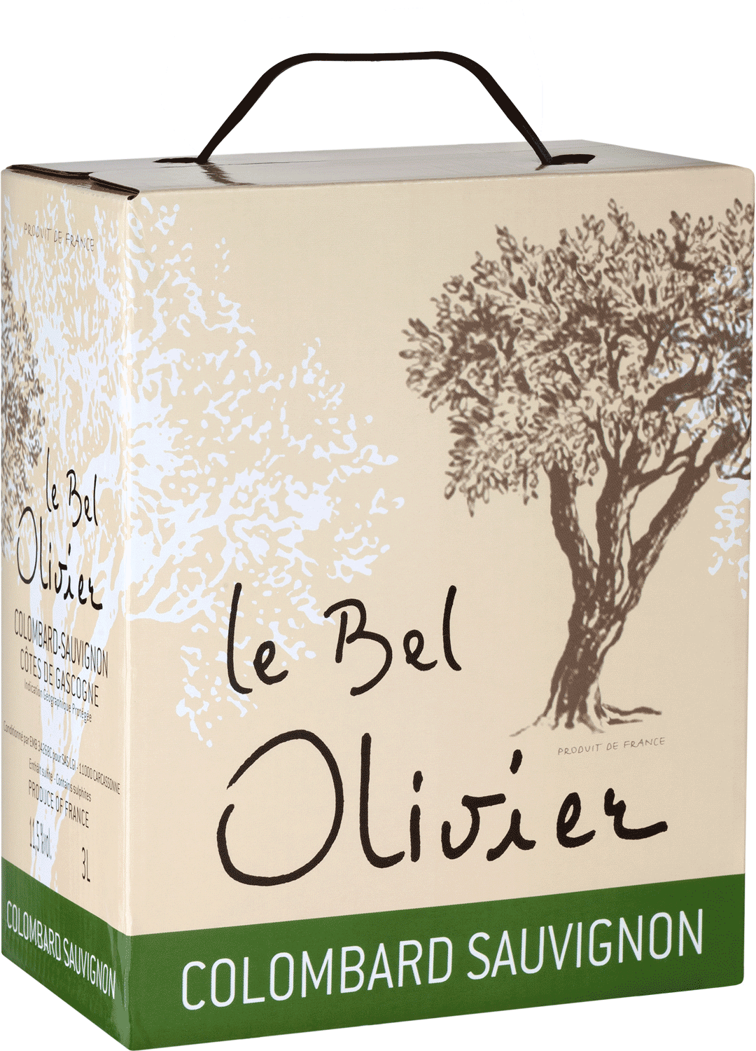 "Le Bel Olivier" Colombard Sauvignon, Bag-in-Box, 3,0 l