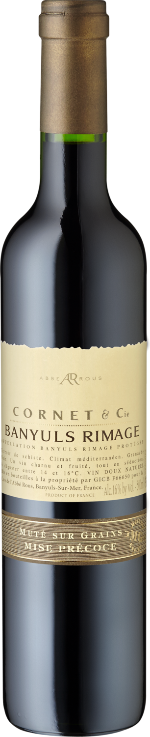 Rimage "Cornet & Cie", Banyuls AC 0,5 L