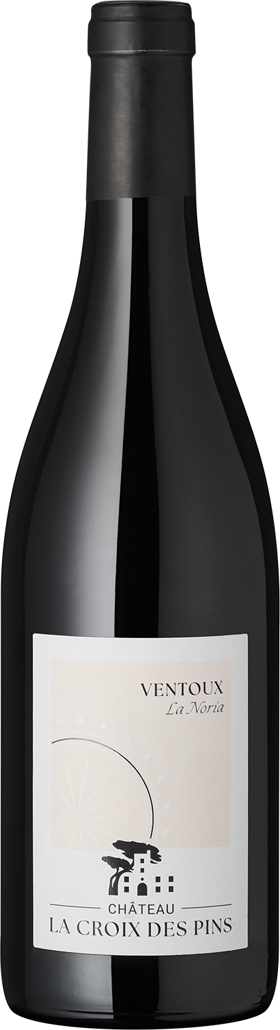 "La Noria" Ventoux Château La Croix des Pins Ventoux Wein Flasche