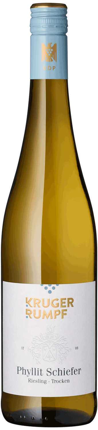 "Phyllit Schiefer" Riesling VDP.Gutswein Kruger-Rumpf Phyllit Schiefer Riesling Trocken, Weißwein Flasche