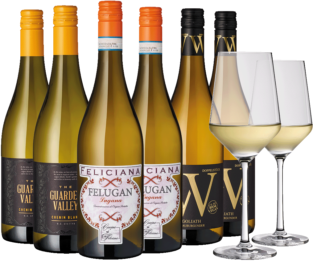 Paket Weißwein-Abo
