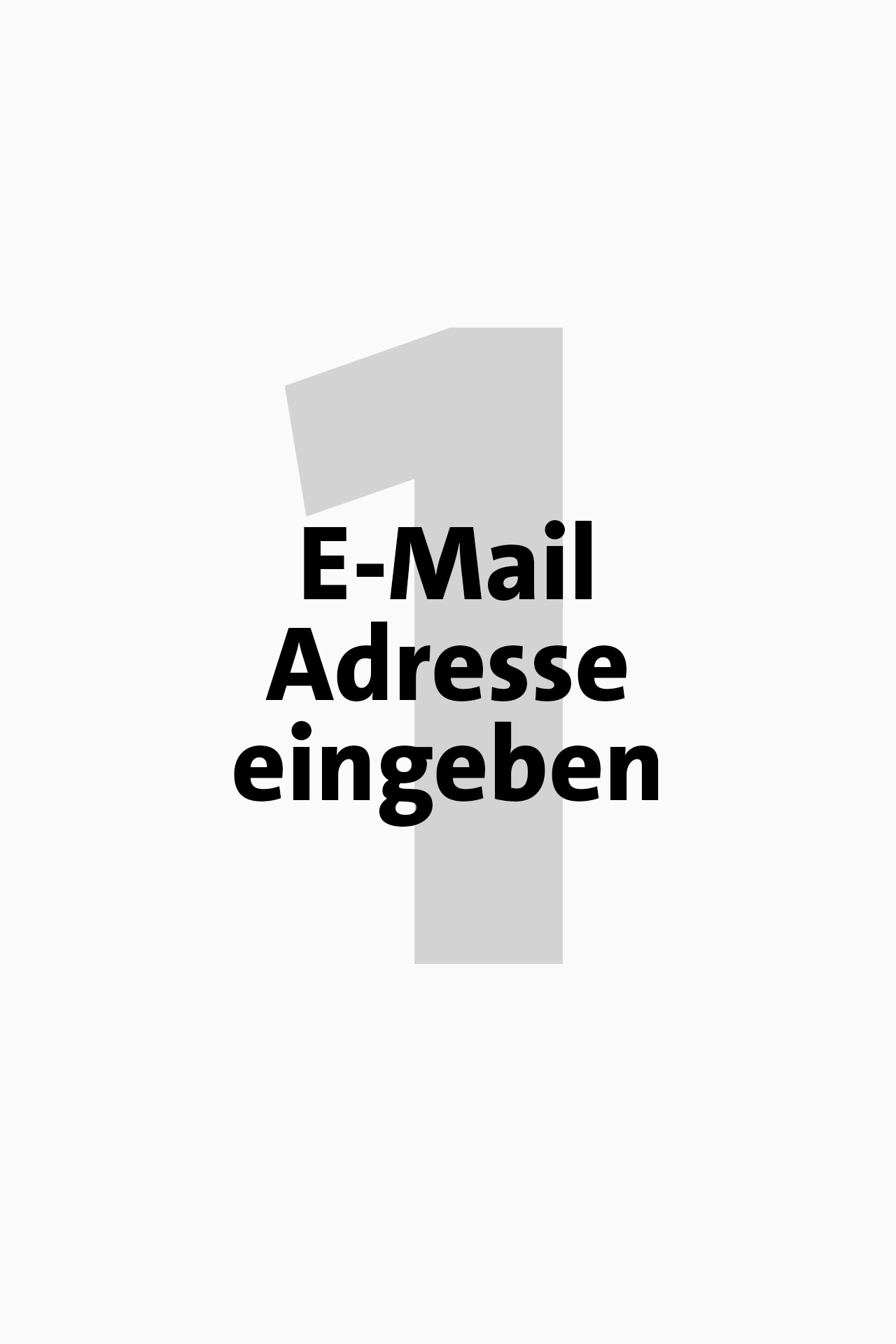 Newsletter Anmelden Schritt 1 Newsletter Anmelden Schritt 1