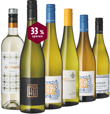 Weißwein Entdeckerpaket März 25