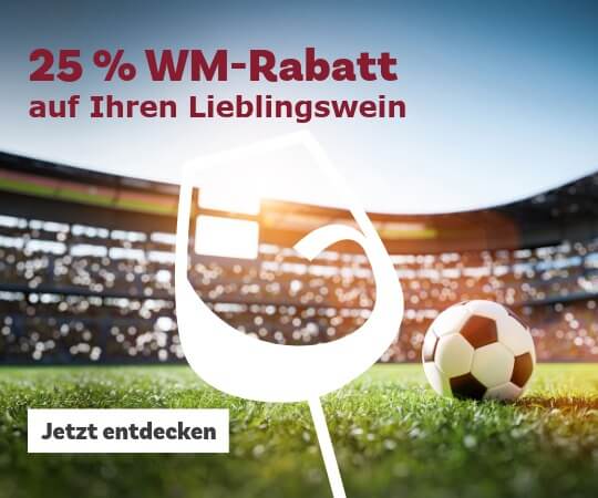 Lieblingswein-Aktion zur Fußball WM