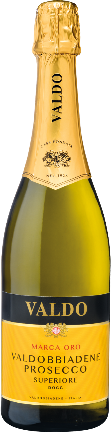 Marca Oro, Valdobbiadene Prosecco Superiore Valdo Valdobbiadene Prosecco Superiore DOCG, italienischer Schaumwein