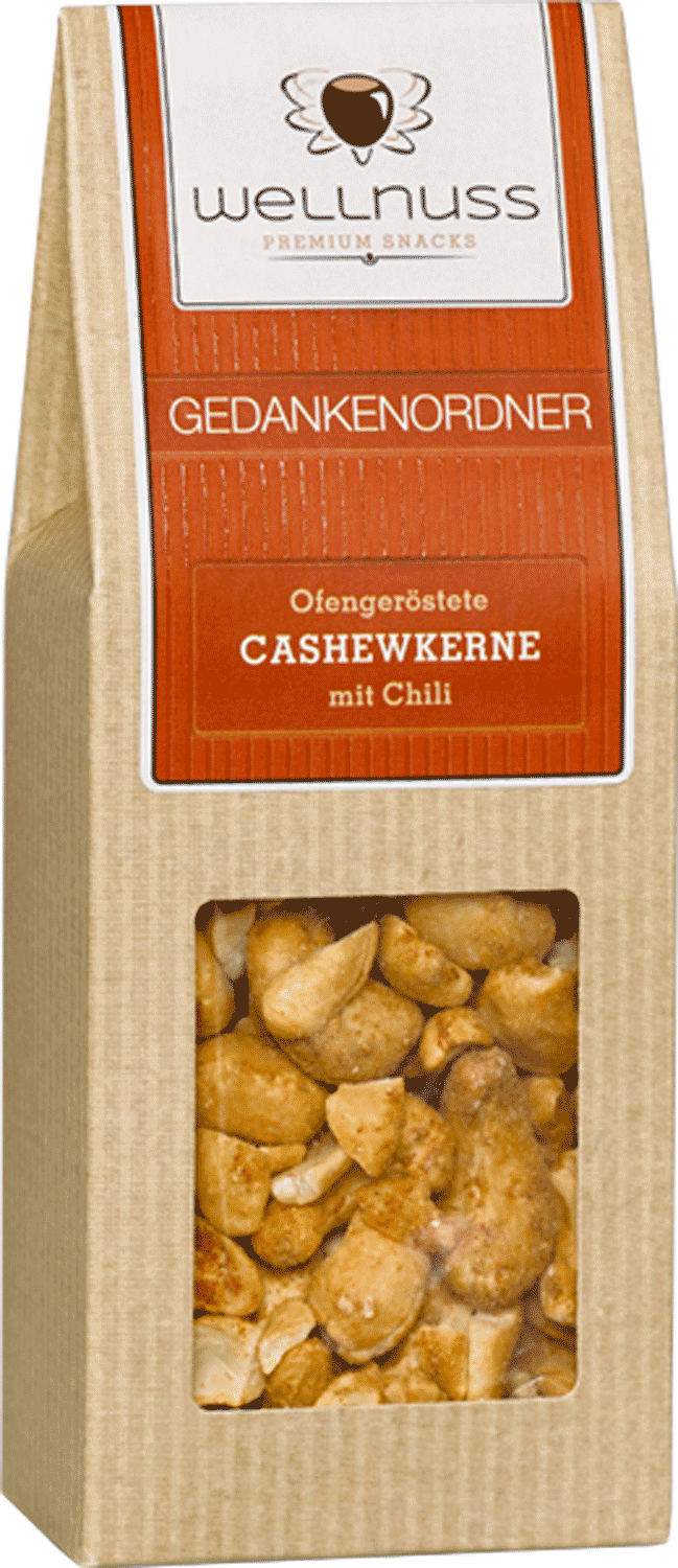 Cashewkerne geröstet mit Chilli 60g