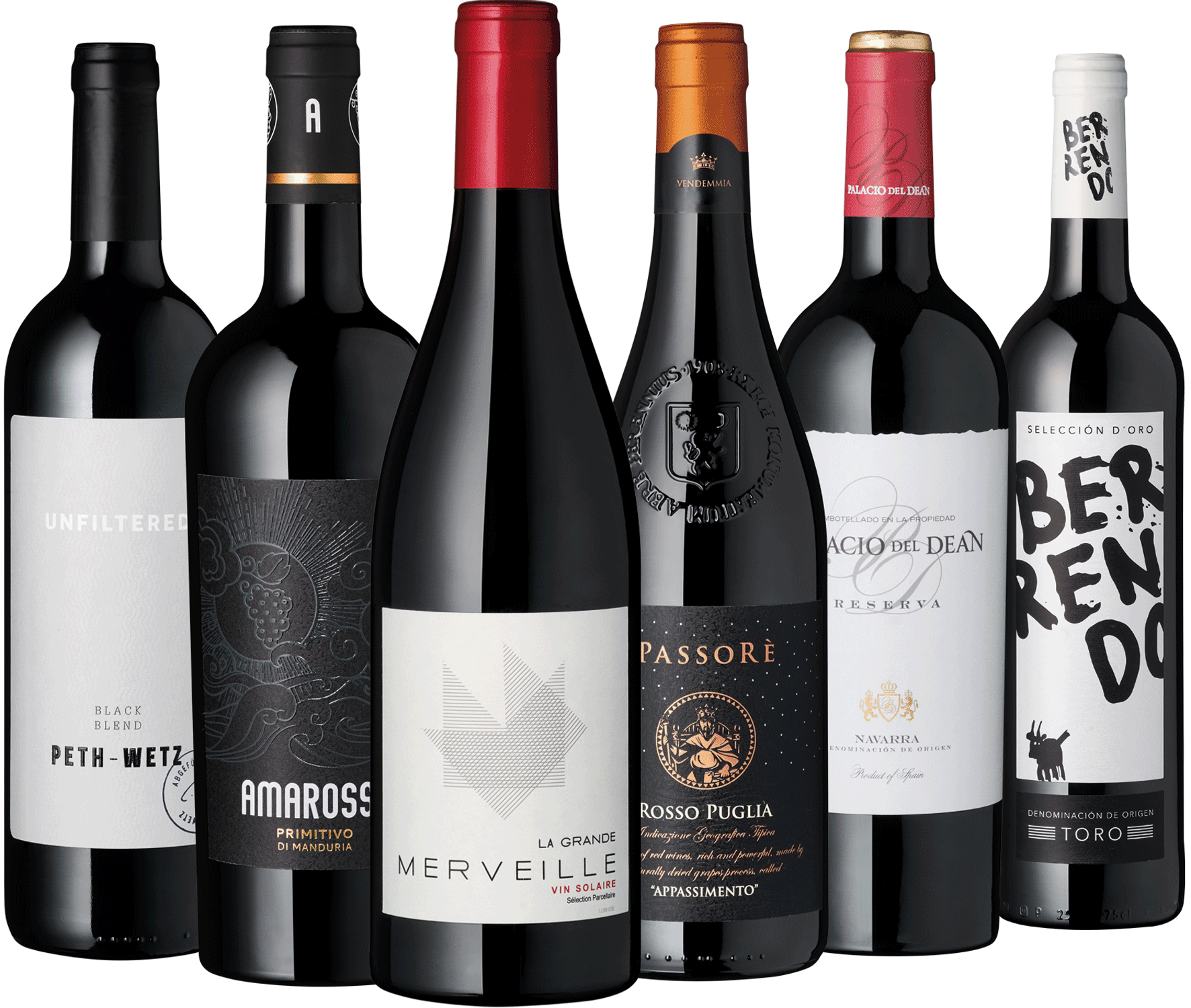 6er Paket Blockbuster Rot