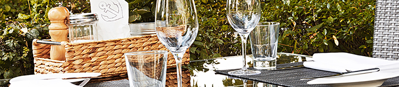 Malerisches Ambiente an der Elbe Restaurant Lotsenhaus