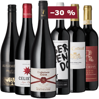 Bild von den Weinen im Paket