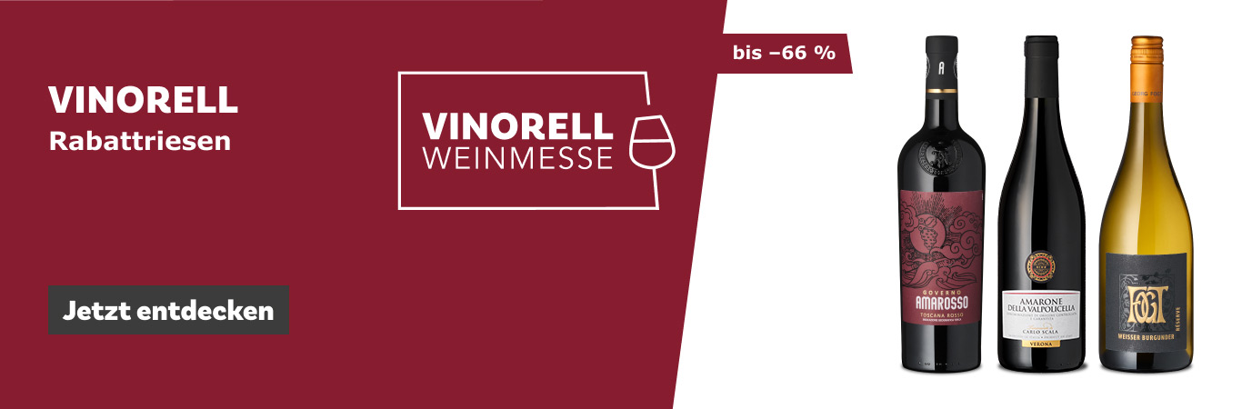 Vinorell 2025 Rabattriesen Weine