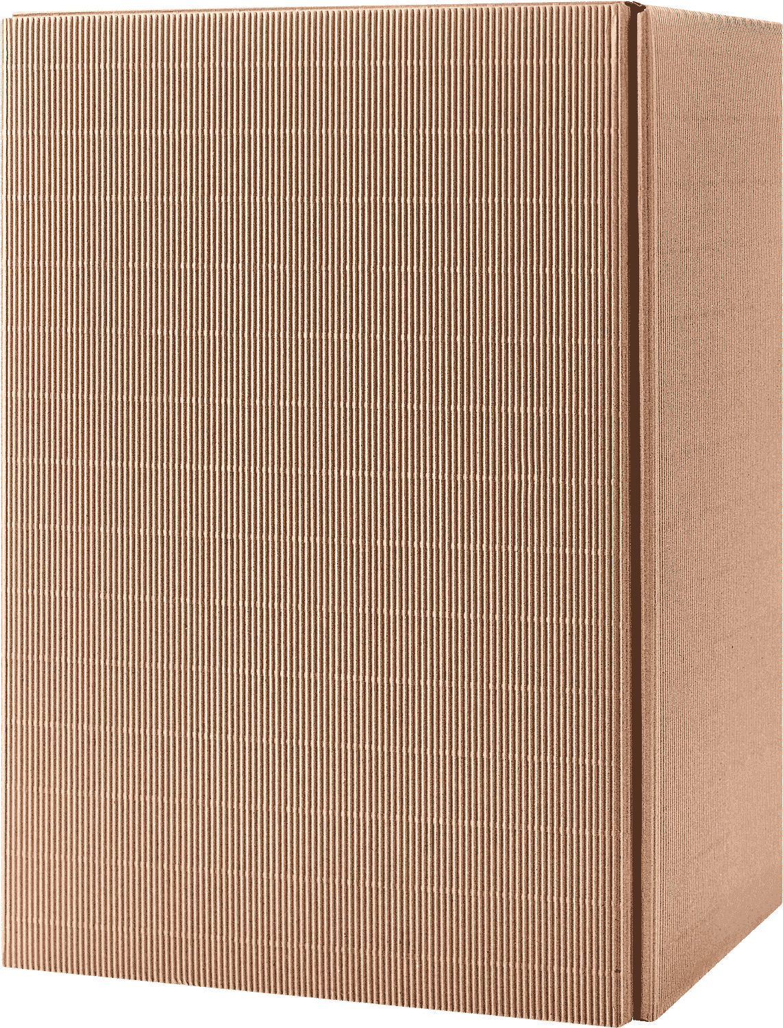 6er Präsentkarton Natur Weinkarton aus Wellpappe, für sicheren Weintransport