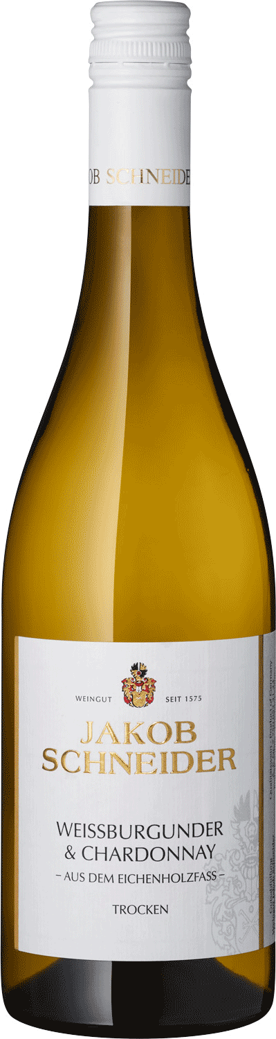 Weißburgunder & Chardonnay Jakob Schneider Weißburgunder & Chardonnay Trocken Weinflasche