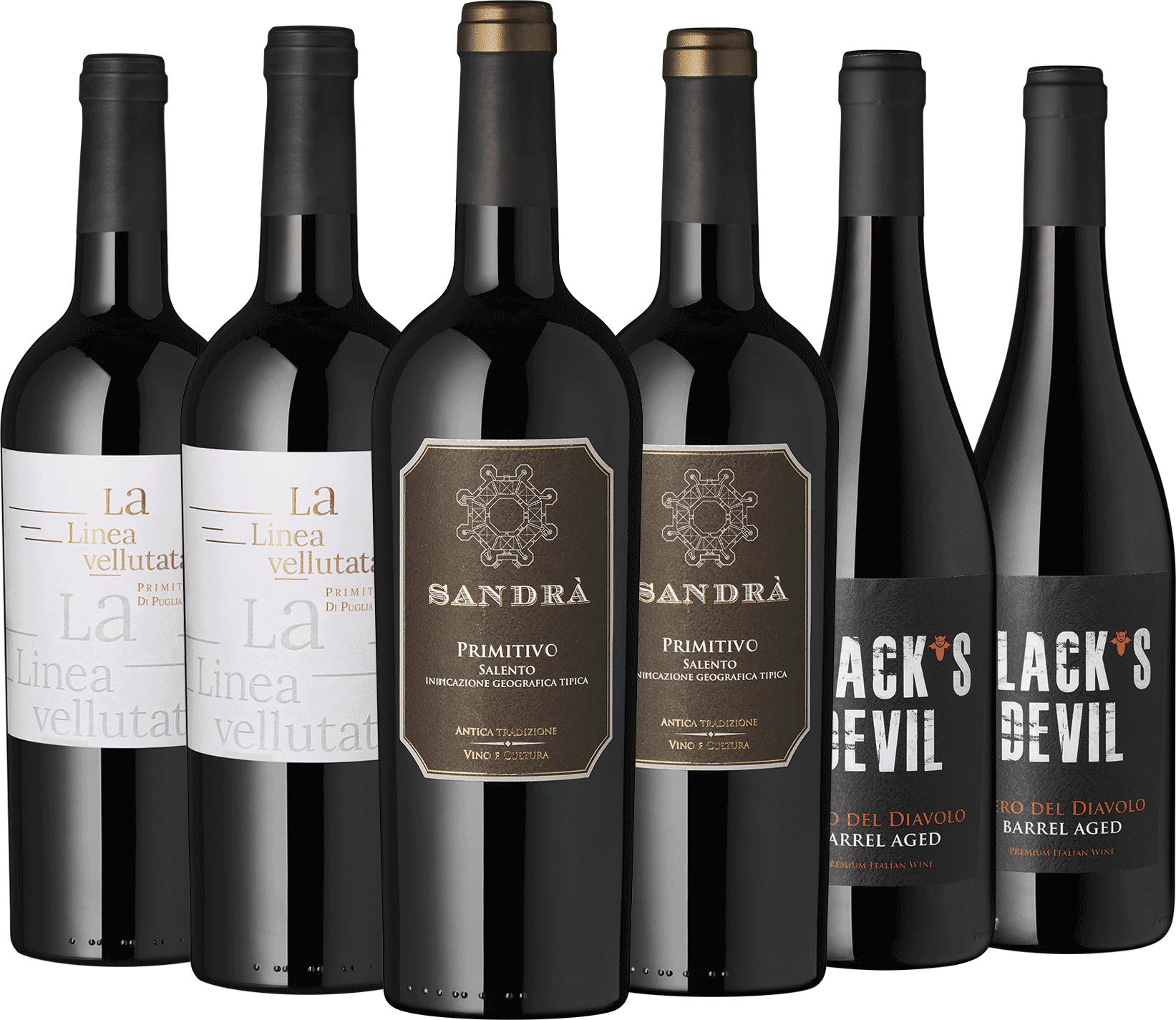 6er Paket "Piazza Primitivo"