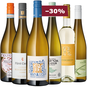 6 Flaschen mit 30% Rabatt