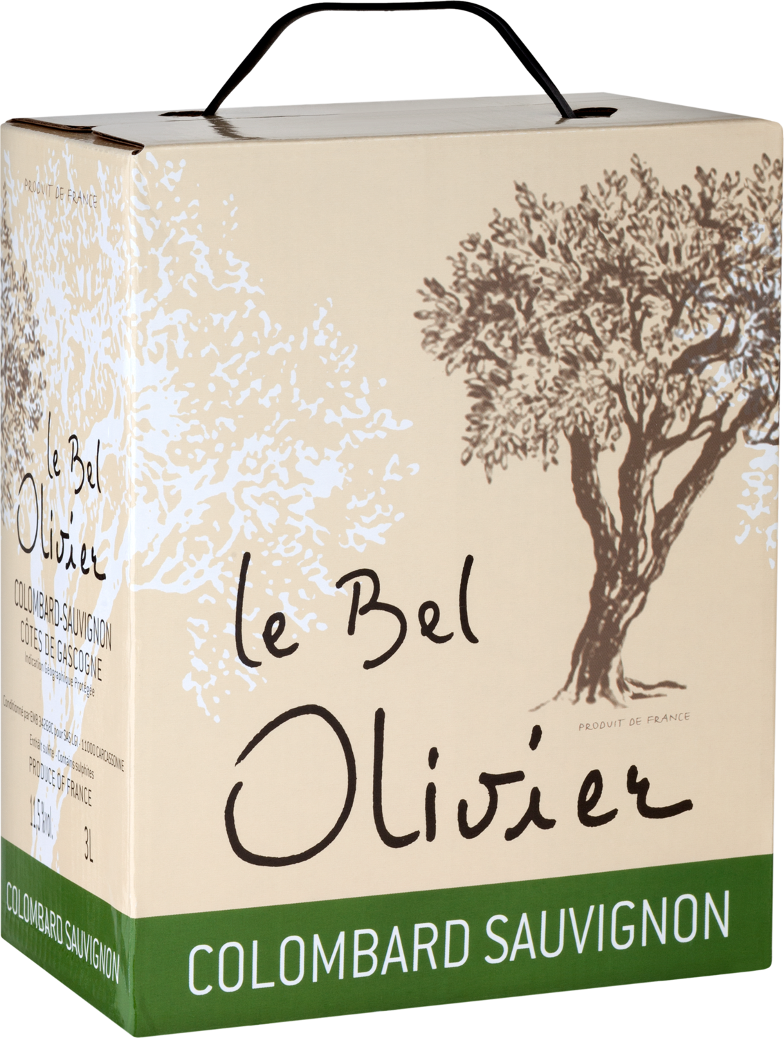 Colombard Sauvignon, Le Bel Olivier, 3,0 Liter