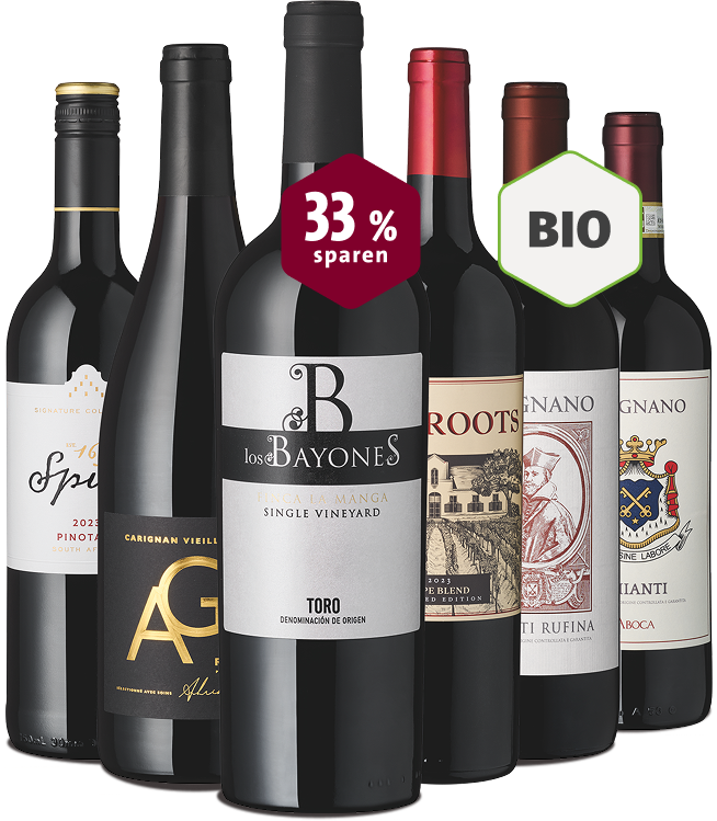 Rotwein Entdeckerpaket April 25