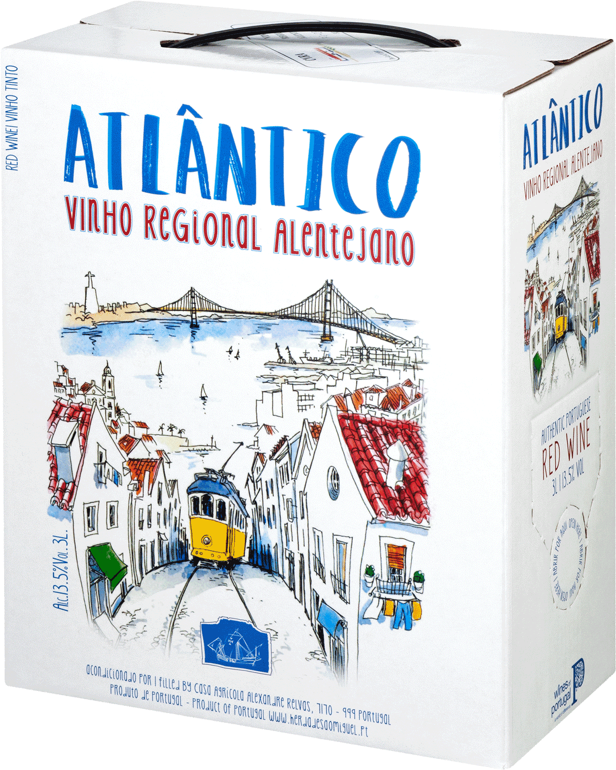 "Atlântico" Tinto, Bag-in-Box 3,0 l