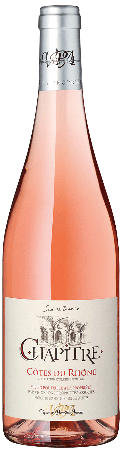 Image of "Chapitre" Côtes du Rhône Rosé, Cave St Hilaire