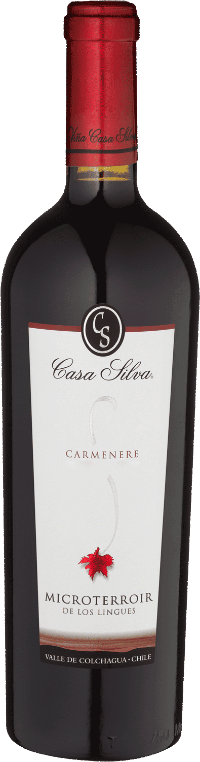 "Microterroir" Carménère Casa Silva Carmenere Microterroir Wein, Flasche, Rotwein