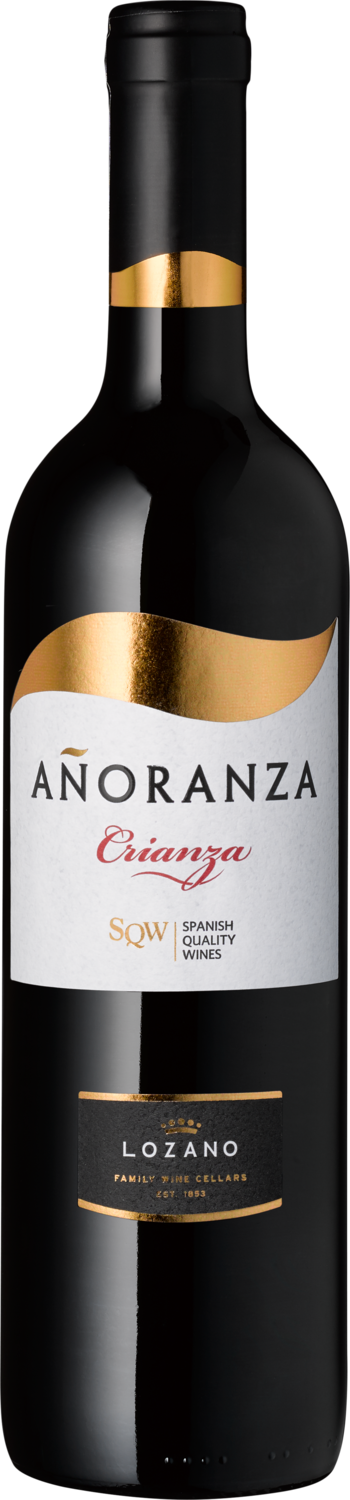 "Añoranza" Crianza Anoranza Crianza Rotwein, Lozano, spanischer Wein, Flasche