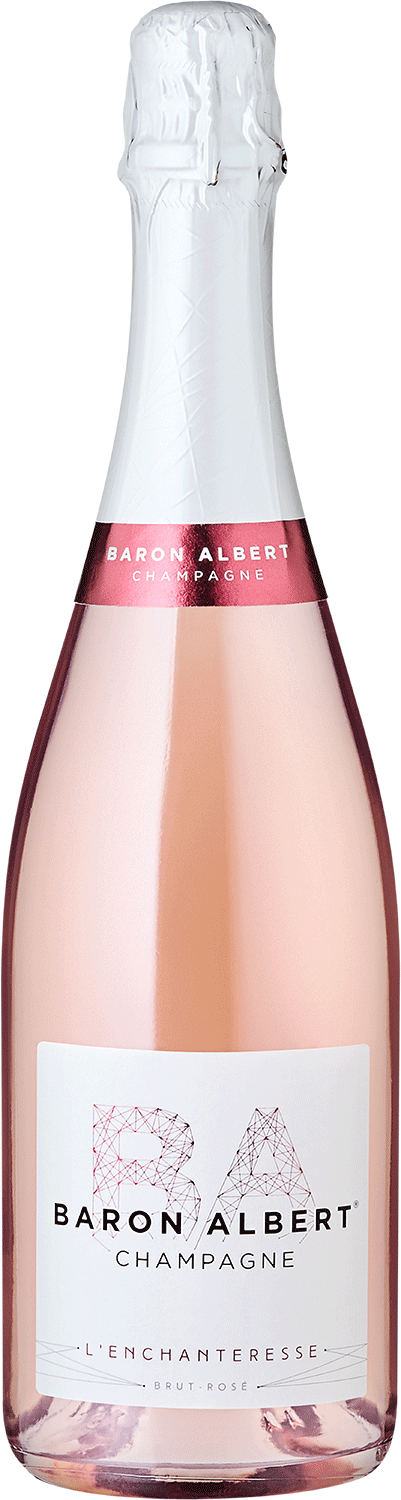 "L'Enchanteresse" Champagner Rosé Magnum 1,5 l Baron Albert L'Enchanteresse Brut Rosé Champagner Flasche