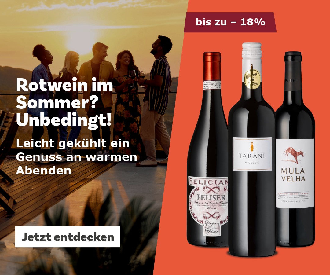 Bilder von Rotwein Flaschen und Sonnenuntergang