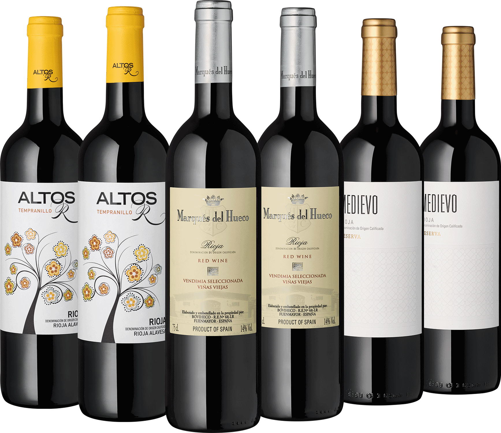 6er Paket "Selección Rioja"