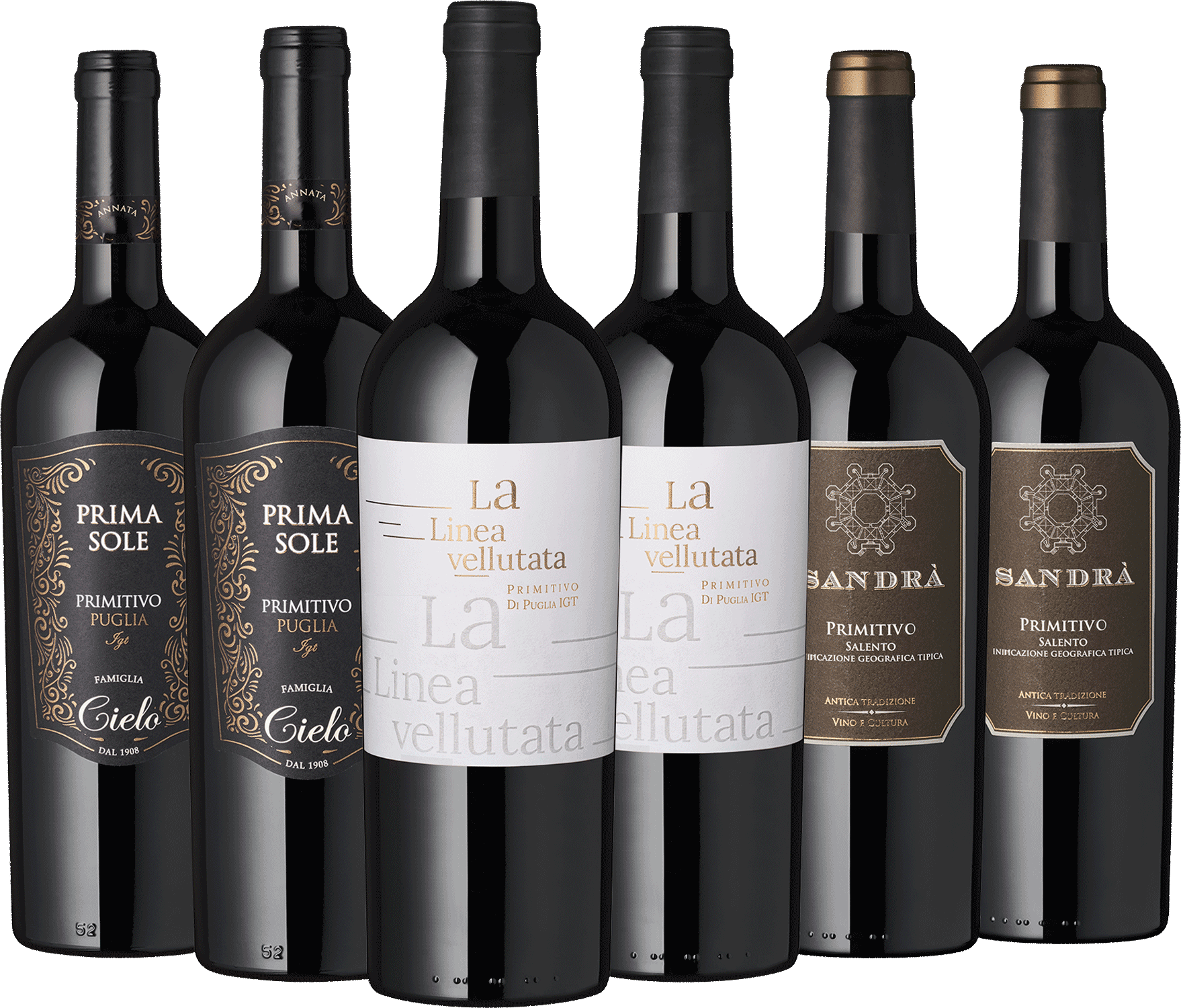 6er Paket Piazza Primitivo