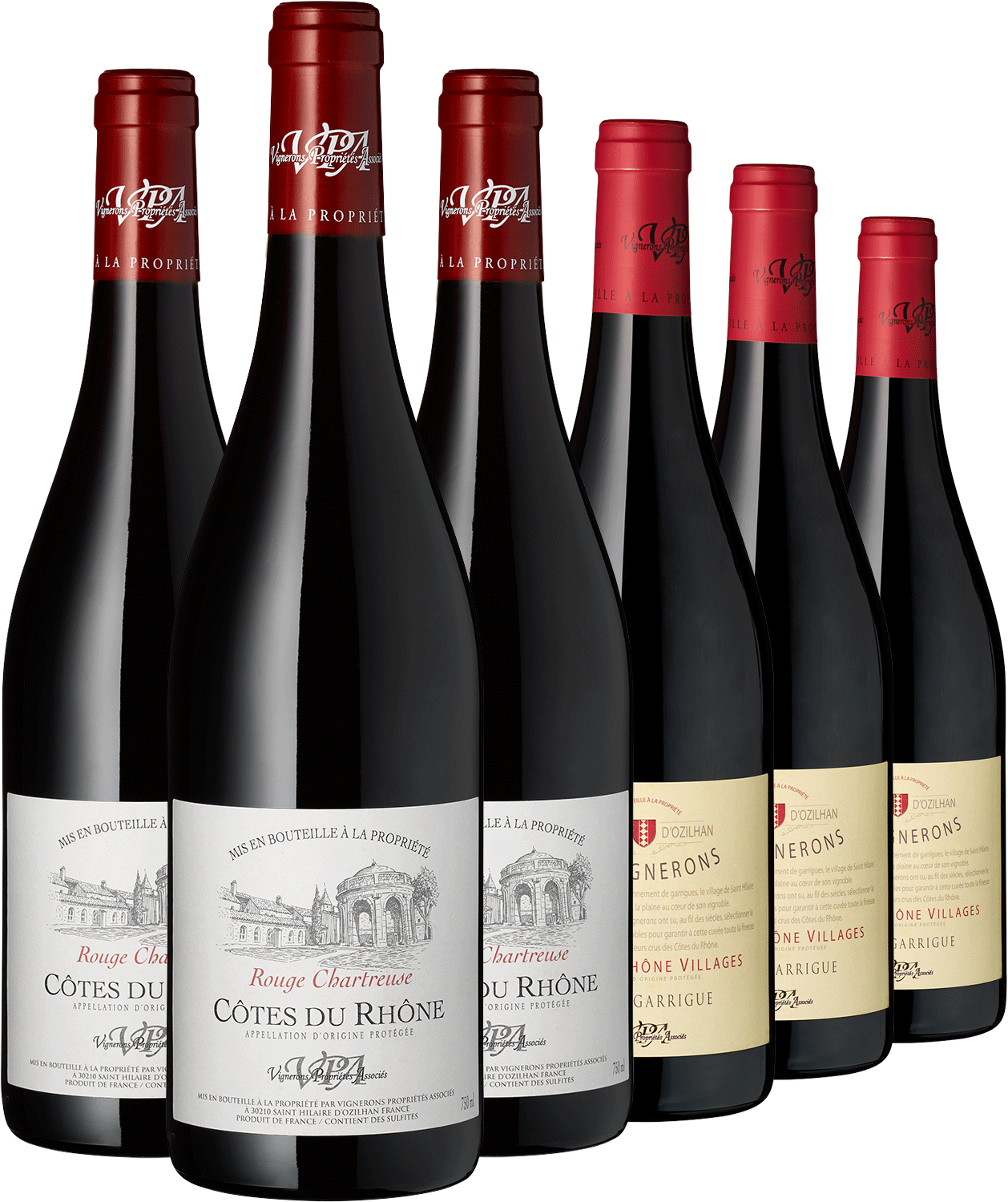6er Paket Côtes du Rhône