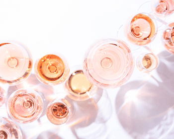 Bild von Rosé Gläsern