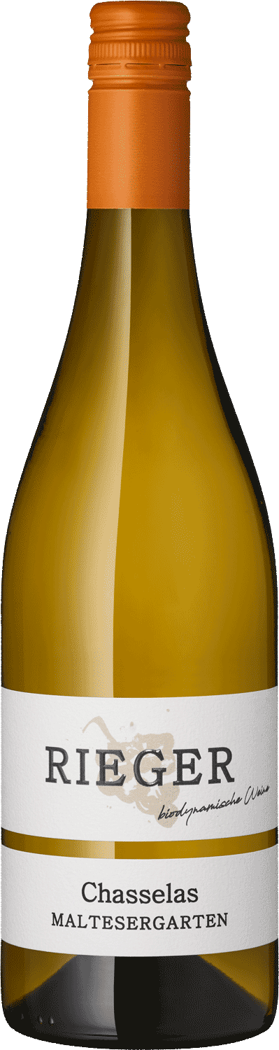 Chasselas Maltesergarten Rieger Chasselas Maltesergarten Wein Flasche, weißer Wein