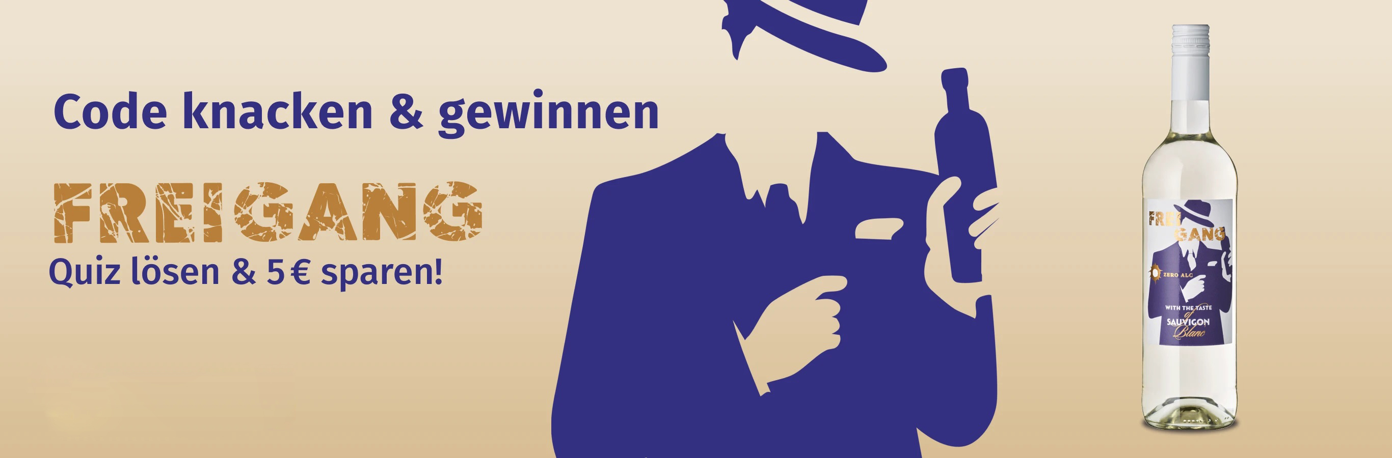 FREIGANG Sauvignon Blanc, Quiz, 5€ Rabatt Aktion