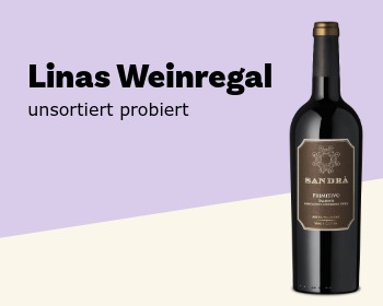 Unsortiert probiert mit Weinflasche