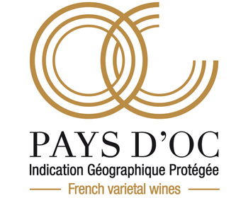 Pays d'Oc Wein Logo, französische IGP Weine